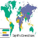 40% Of The World Is Free