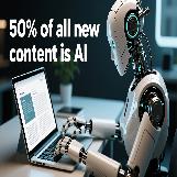 50% of All New Online Content is AI Generated and Growing