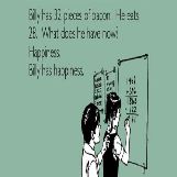 Billy Has 32 Pieces of Bacon