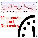 Doomsday Clock: 90 seconds until Global Catastrophe