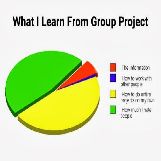What I learn From Group Projects Pie Chart